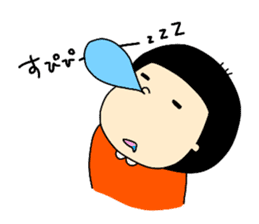 maco-chan sticker by shira sticker #14034365