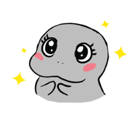 Fahsai the Dugong sticker #14034857