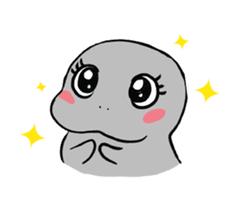 Fahsai the Dugong sticker #14034857