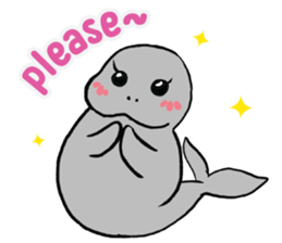 Fahsai the Dugong sticker #14034864