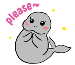 Fahsai the Dugong sticker #14034864