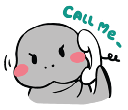 Fahsai the Dugong sticker #14034865