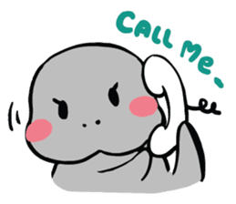 Fahsai the Dugong sticker #14034865