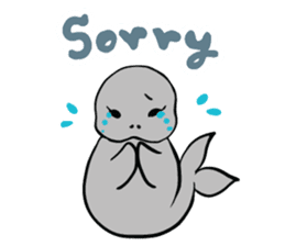 Fahsai the Dugong sticker #14034867