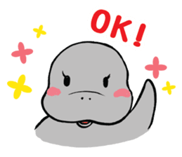 Fahsai the Dugong sticker #14034871