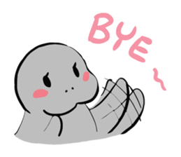 Fahsai the Dugong sticker #14034874