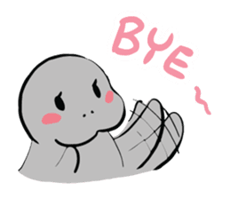 Fahsai the Dugong sticker #14034874