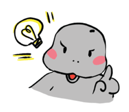 Fahsai the Dugong sticker #14034878