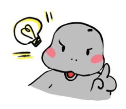 Fahsai the Dugong sticker #14034878