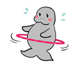 Fahsai the Dugong sticker #14034879