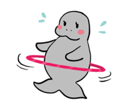 Fahsai the Dugong sticker #14034879