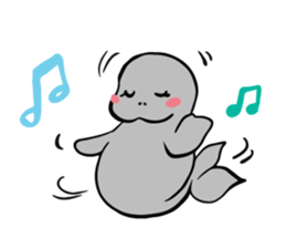 Fahsai the Dugong sticker #14034882
