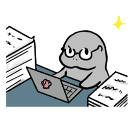 Fahsai the Dugong sticker #14034886