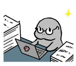 Fahsai the Dugong sticker #14034886