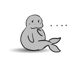 Fahsai the Dugong sticker #14034887