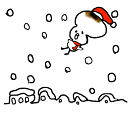 The rice cake chick(Greeting stickers) sticker #14035015