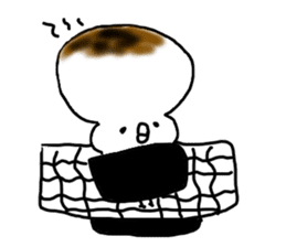 The rice cake chick(Greeting stickers) sticker #14035021