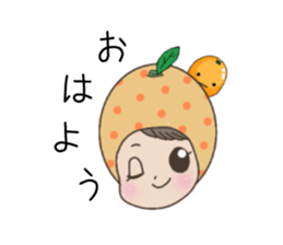 Daily life of kumquats sticker #14035318