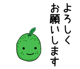 Daily life of kumquats sticker #14035334