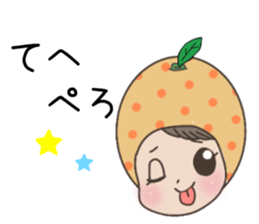 Daily life of kumquats sticker #14035339
