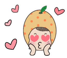 Daily life of kumquats sticker #14035340