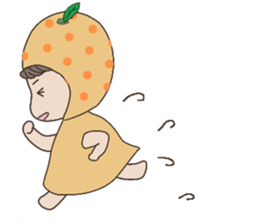Daily life of kumquats sticker #14035341