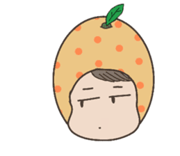 Daily life of kumquats sticker #14035344