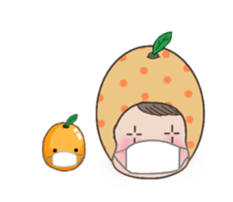 Daily life of kumquats sticker #14035345