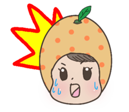 Daily life of kumquats sticker #14035347