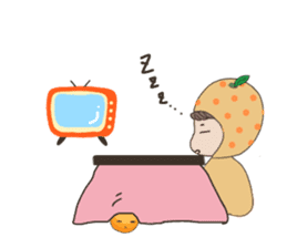 Daily life of kumquats sticker #14035354