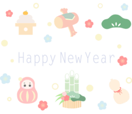 Oh! Syougatu Sticker sticker #14035975