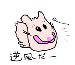Potetyo the hamster 2 sticker #14036011