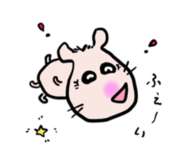 Potetyo the hamster 2 sticker #14036026