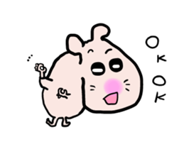 Potetyo the hamster 2 sticker #14036038