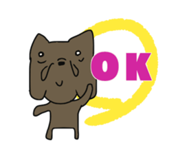 everyone's frenchbulldog 2 sticker #14037022