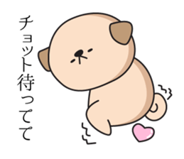 pugs stamp sticker #14037128