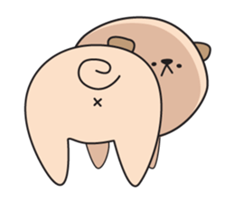 pugs stamp sticker #14037132