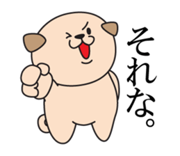 pugs stamp sticker #14037145