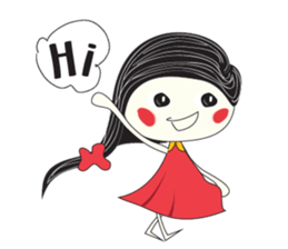 Candy Girl River Hair sticker #14038086