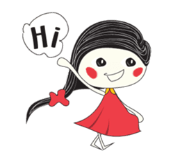 Candy Girl River Hair sticker #14038086