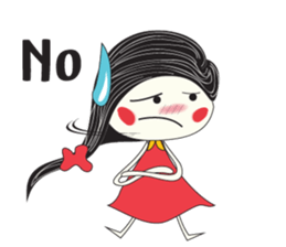 Candy Girl River Hair sticker #14038087