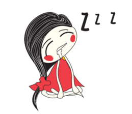 Candy Girl River Hair sticker #14038089