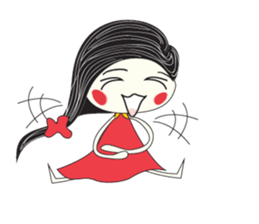 Candy Girl River Hair sticker #14038090