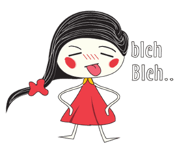 Candy Girl River Hair sticker #14038091