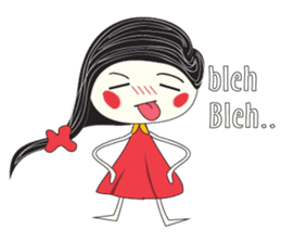 Candy Girl River Hair sticker #14038091