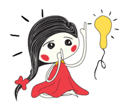 Candy Girl River Hair sticker #14038095