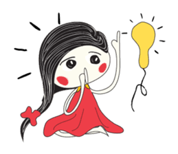 Candy Girl River Hair sticker #14038095