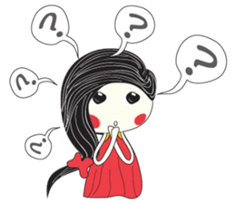 Candy Girl River Hair sticker #14038096