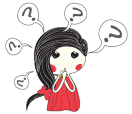 Candy Girl River Hair sticker #14038096