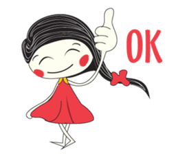 Candy Girl River Hair sticker #14038101